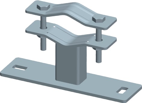 C.B.D. - CBDA055404F ZANCA 20CM ZINCATA FUOCO 210X60X5MM