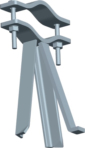 C.B.D. - CBDA055602 ZANCA TREPIEDE 20CM