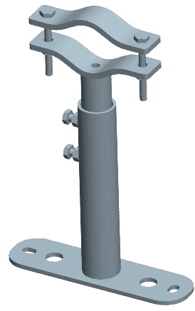 C.B.D. - CBDA056906 ZANCA TELESC. TUBOLARE 7-14 CM