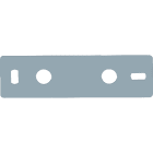 C.B.D. - CBDA057807 CONTROPIASTRA 210X60X5MM ZINC.FUOCO