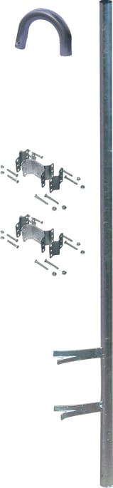 C.B.D. - CBDA139402K PALO MT 2 50X2 +STAFFE FISSAG MURO