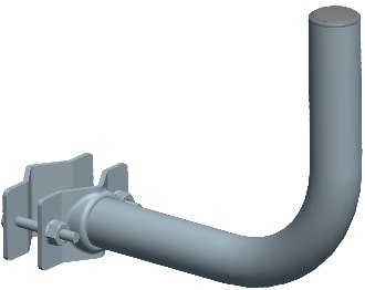 C.B.D. - CBDA801429 SUPP.PALO 90 TUBO 40X1.4MM L.22CM