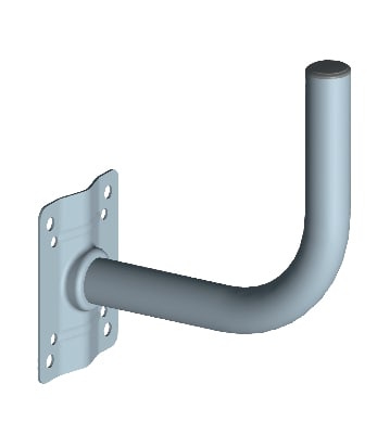C.B.D. - CBDA801441 SUPP. MURO 44CM PIASTRA 15X12X2.5CM