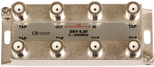 C.B.D. - CBDB180213 DEV 6.16 DERIVATORE 6 USCITE 16 DB