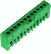 CABUR SRL - CBRQBLOK1202 QBLOK.12/TE MORS.16MM2 12F VERDE V0