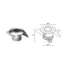 L&L LUCE E LIGHT - L&LCD10116MAI-1 BEAM1.0 3W 350MA RGB 30 INOX 5M