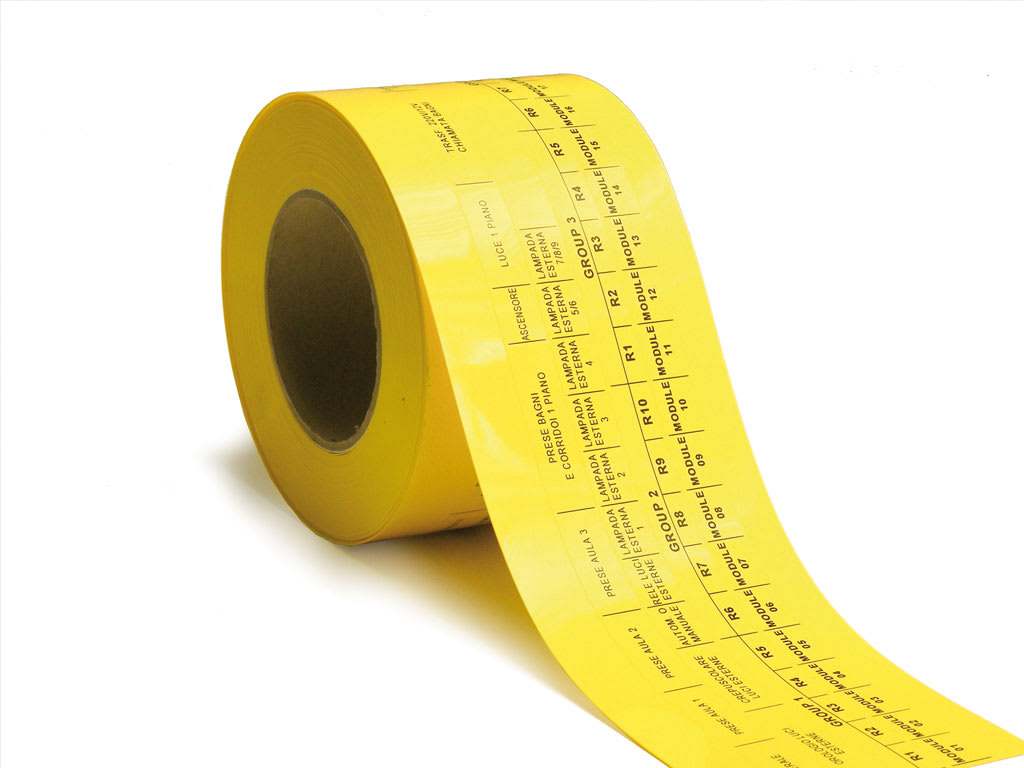 CEMBRE SPA - CEM13164 STRISCE CONTINUE PER MODULI, SU ROTOLO, IN PVC RIGIDO