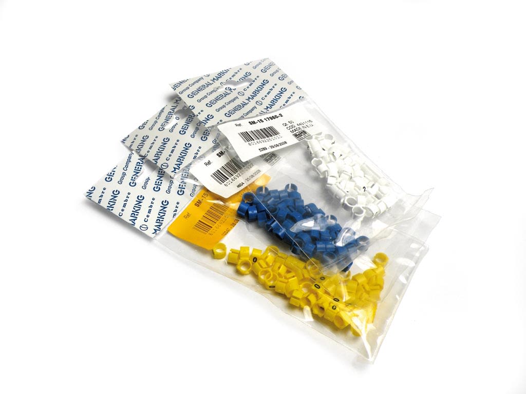 CEMBRE SPA - CEM17460-6 SEGNAC. SNAP SM-15 D=5,8-8,5 GIALLO SIGL