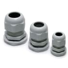 CEMBRE SPA - CEM1900.M12/X PRESSACAVO MAXIBLOCK, IN POLIAMMIDE PA6.6, COMPLETO DI DADO CON COLLARE GIA' MONTATO, M12x1,5, IP68, GRIGIO RAL 7035