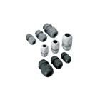 CEMBRE SPA - CEM1901.M12 PRES.PA6.6 FIL.LUNGO IP68 M12X1,5 GRIGIO