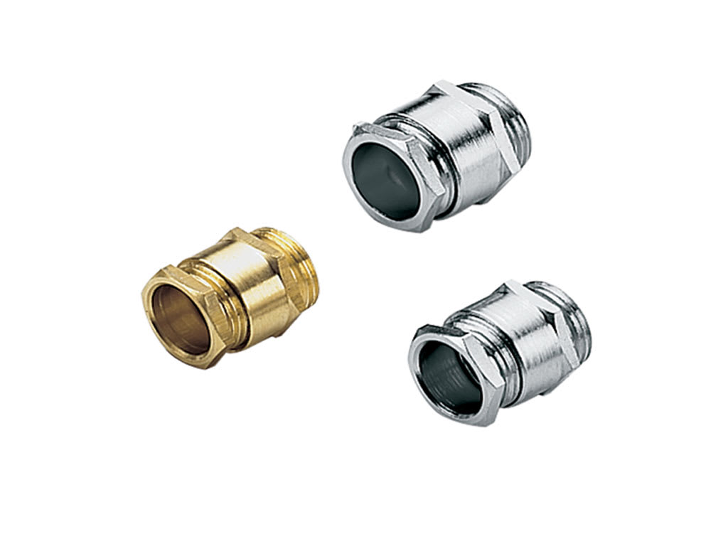 CEMBRE SPA - CEM200101241N PRESSACAVO, IN OTTONE NICHELATO, CON GUARNIZIONE IN PVC 50 sh A, PASSO GAS G1/2", IP54