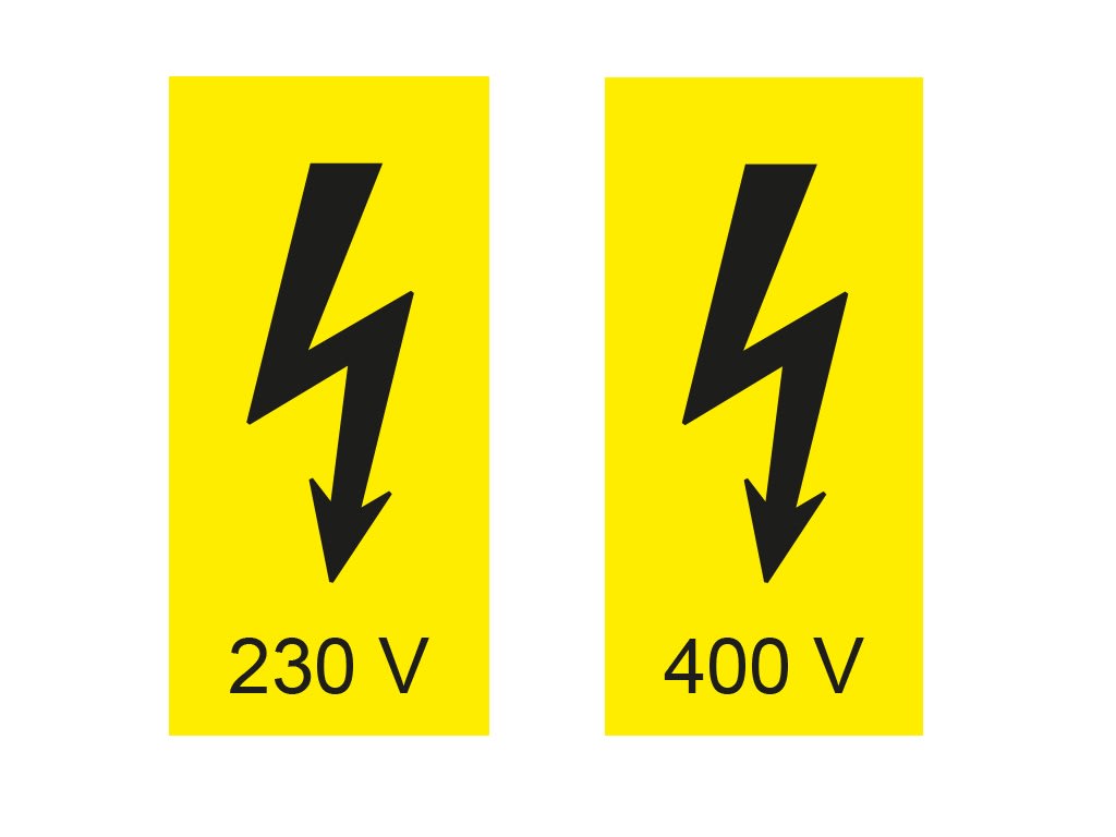 CEMBRE SPA - CEM204102HT012 ETICH.AVV.WS-HTPT DIMENSIONE 74X37 + TES