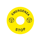 CEMBRE SPA - CEM204501 ETICH.WSE DI EMERG.X PULS.DA 22,5 MM-DIM