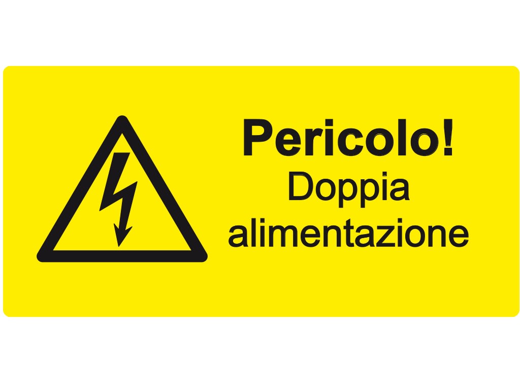 CEMBRE SPA - CEM2558HT115 ETICH.AVVERT.WST-LDY DIMEN.120X200 + TESTO