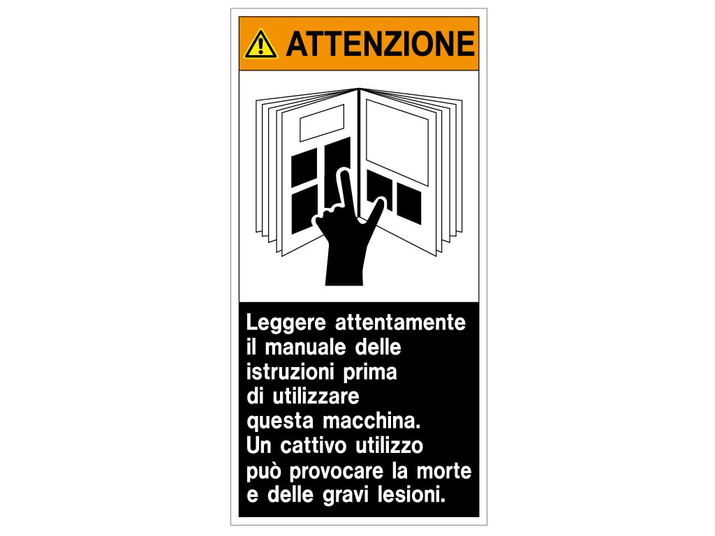 CEMBRE SPA - CEM2613300-GB ETICH.VS-I133 PER IMP.ELETTR.125X62 INGL