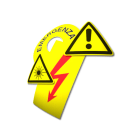 CEMBRE SPA - CEM2653HT072 ETICH.AVVERTIMENTO WST-LAY 37X74 MM.+TES