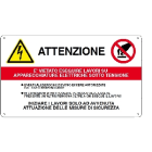 CEMBRE SPA - CEM268000 ETICH.VS-I80 PER IMP.ELETTR.70X120