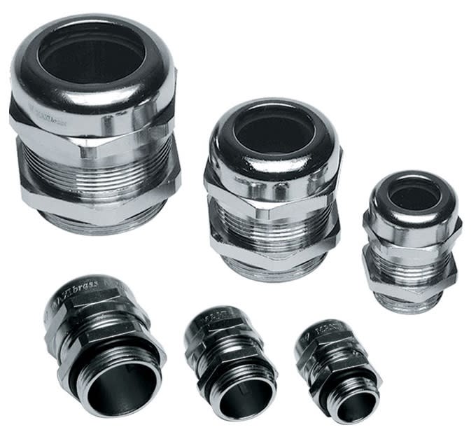 CEMBRE SPA - CEM2900.M63N PRESS.MAXIBRASS OTTONE NICHEL.IP68 M63X1