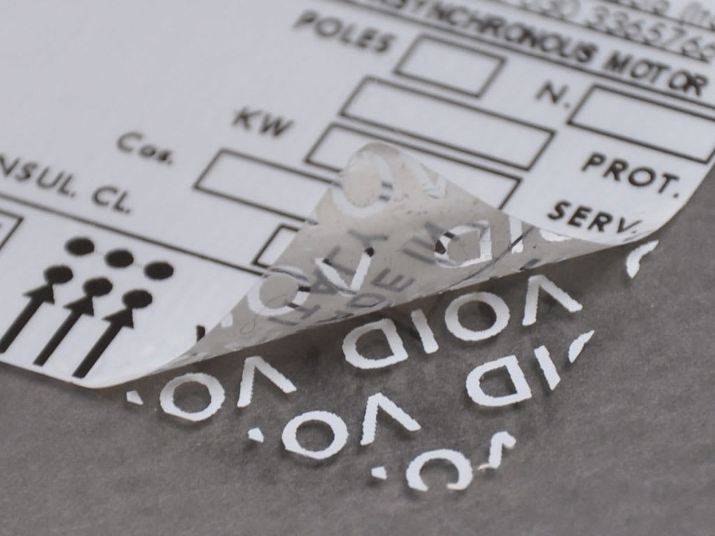 CEMBRE SPA - CEM29002 ETICH.DI SICUREZZA MG-SAT-V BIANCO 37X74