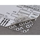 CEMBRE SPA - CEM29003 ETICH.DI SICUREZZA MG-SAT-V BIANCO 52X10