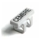 CEMBRE SPA - CEM40290 TAR.SEGNAC.MG-TDM-02 4X12MM.BIANCO 6 STELI