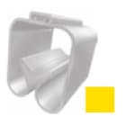 CEMBRE SPA - CEM42041B TARGHETTA MG-TPMF GIALLA 4X12MM X TUBETT