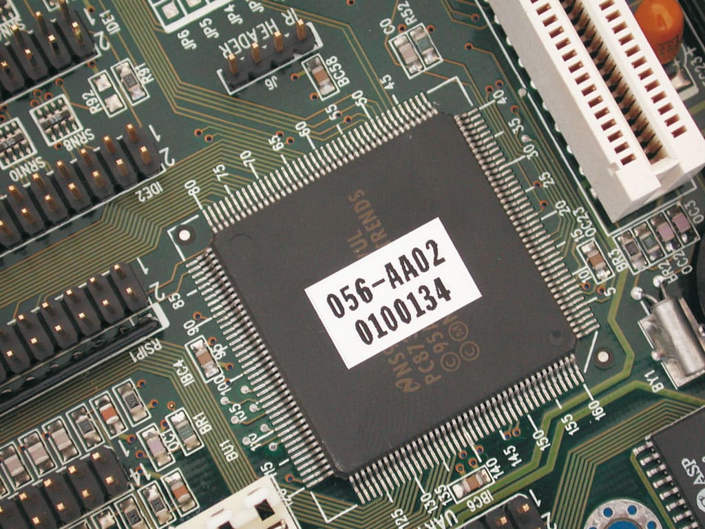 CEMBRE SPA - CEM47191 ETICHETTA MG-PYT ADES.BIANCA POLIEST. 7X