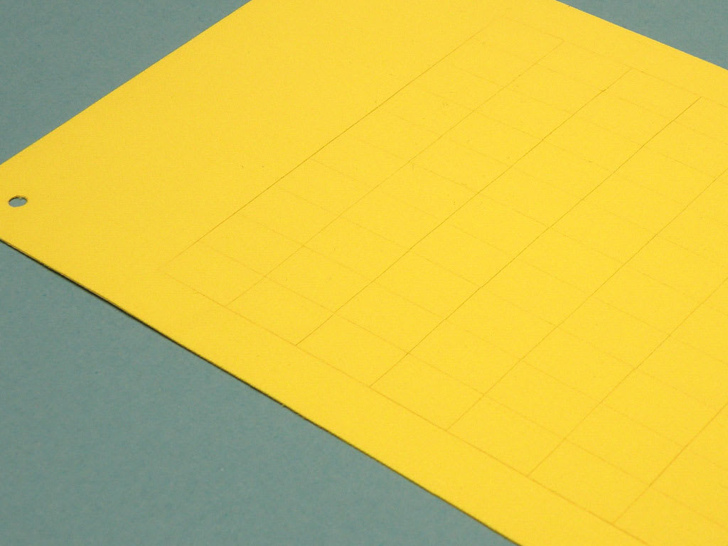 CEMBRE SPA - CEM48096N ETICHETTE ADESIVE PER COMPONENTI, PREFUSTELLATE, IN TESSUTO IN COTONE RIVESTITO DI ACRILICO