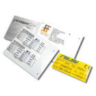 CEMBRE SPA - CEM48906 TARGA RIVETT. 4MM MG-VRT-RH BIANCO 25X5