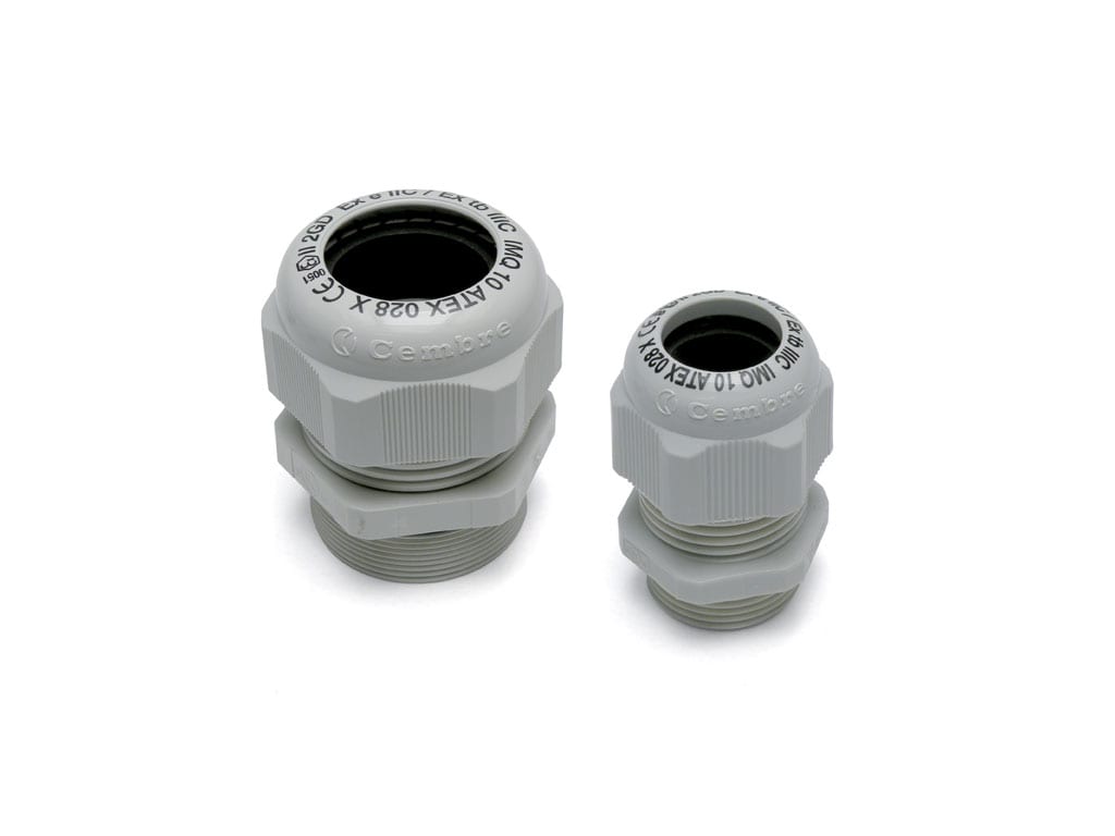 CEMBRE SPA - CEM4901.16 PRESSAC.ATEX PA6.6 IP65 PG16 GRI. FIL.LU