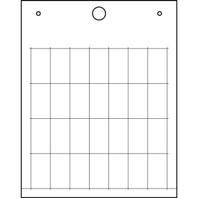 CEMBRE SPA - CEM49193N TARGHETTA ADESIVA PER COMPONENTI, PREFUSTELLATA, IN PVC RIGIDO, 9x12mm, BLU