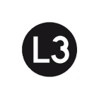 CEMBRE SPA - CEM700200 ETICHETTA ADESIVA PER APPARECCHIATURE CS-L3, SIMBOLO FASE 3, DIMENSIONE 12,5mm