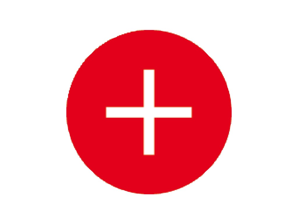 CEMBRE SPA - CEM702002 ETICHETTA ADESIVA PER APPARECCHIATURE CS-PR, SIMBOLO POSITIVO, DIMENSIONE 20mm