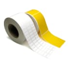 CEMBRE SPA - CEM8400042SVYG ETICHETTE ADESIVE, PER STAMPANTI A TRASFERIMENTO TERMICO, SU ROTOLO, FILM PVC PER ESTERNO, GRIGIO METALLIZZATO, CERTIFICATO UL, 30x50mm