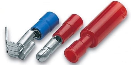CEMBRE SPA - CEMBF-BM5 INNESTO CILINDRICO MASCHIO BLU DIAM.5MM