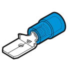 CEMBRE SPA - CEMBF-M608 INNESTO MASCHIO BLU 6,35x0,8