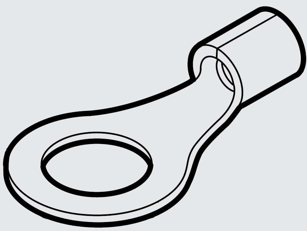 CEMBRE SPA - CEMBN-M3.5/1 CAPOCORDA DA LASTRA OCCH 2,5MMQ VITE3,5