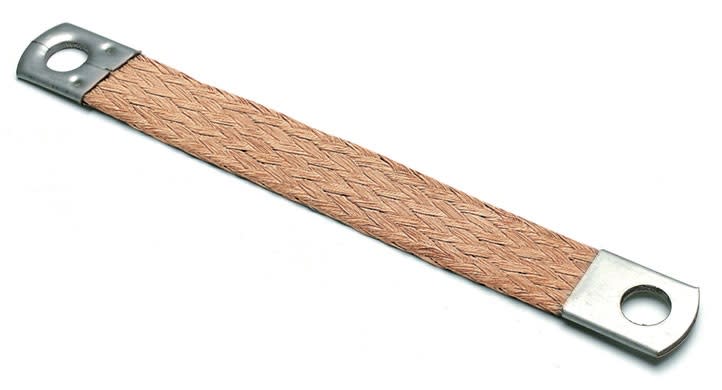 CEMBRE SPA - CEMFL25-150 TRECCIA FLESSIBILE, LUNGHEZZA 150mm, VITE 8 SEZIONE 25mmq