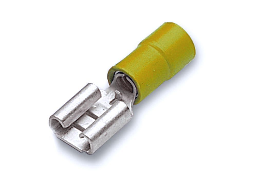 CEMBRE SPA - CEMGF-F608 INNESTO FEMMINA GIALLO 6,35X0,8