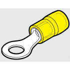 CEMBRE SPA - CEMGKY-M4 CAPOCORDA RINFORZATO GIALLO OCCH.VITE 4M