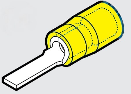 CEMBRE SPA - CEMGP-PP17 CAP.HALOGEN FREE GIALLO PUNT.PIAT.19,1X2