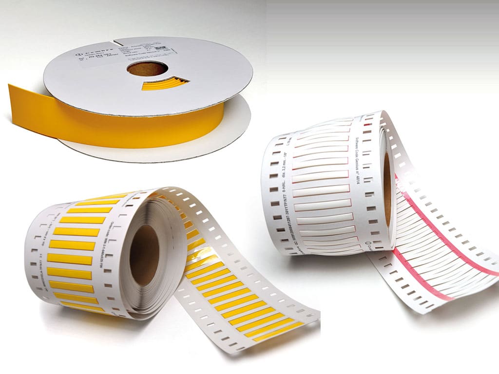 CEMBRE SPA - CEMH2-48-WH3 TERMO-ROLL 2:1 HG 4,8-BOBINA 20 M.-BIAN