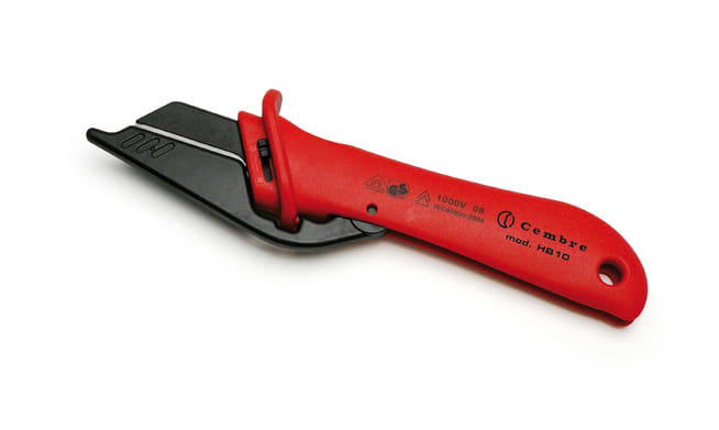 CEMBRE SPA - CEMHB10 COLTELLO ISOLATO PER CAVI A LAMA DRITTA