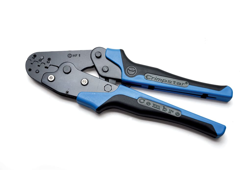 CEMBRE SPA - CEMHF1 PINZA X CAPICORDA IN OTTONE SEZ.0,5-4MMQ