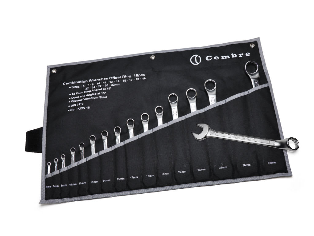 CEMBRE SPA - CEMKCW16 SET DI CHIAVI COMBINATE (16 PEZZI)