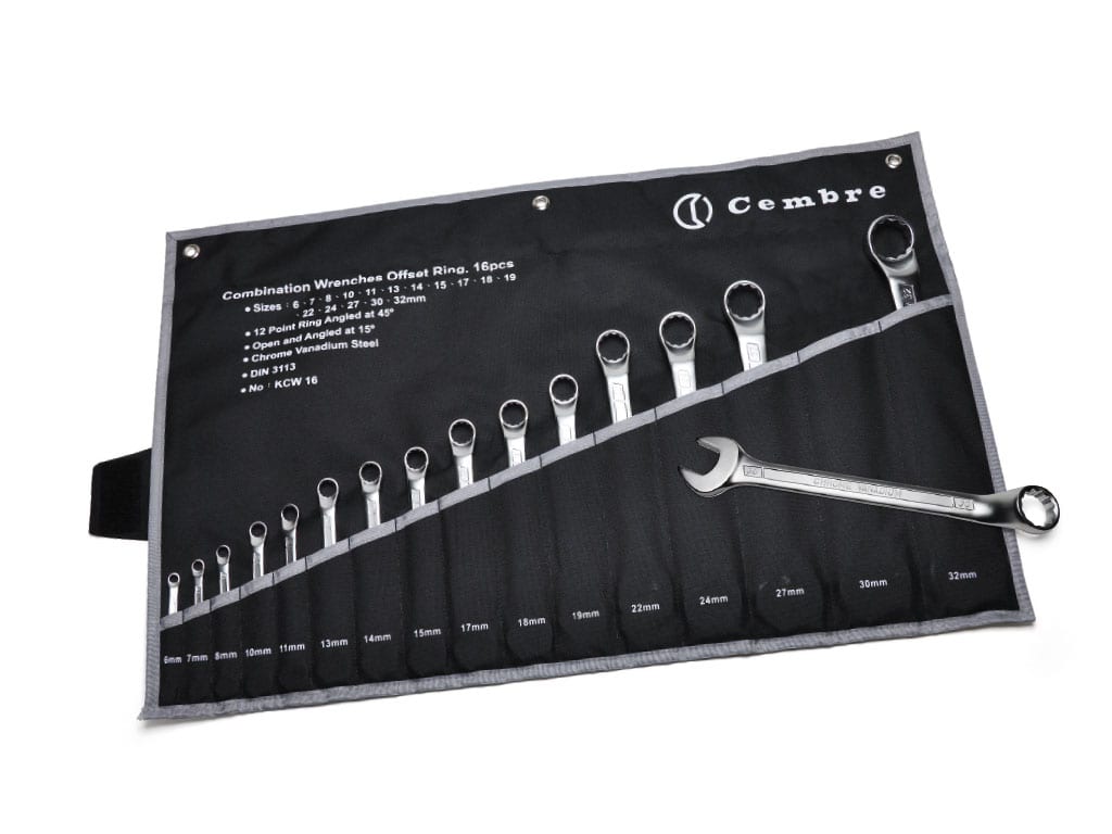 CEMBRE SPA - CEMKCW16 SET DI CHIAVI COMBINATE (16 PEZZI)