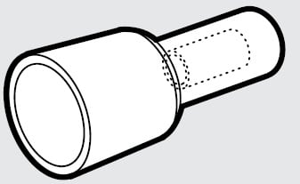 CEMBRE SPA - CEMNL03-P CAPPUCCIO TERMINALE SEZ.0,25-1,5MMQ