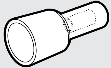 CEMBRE SPA - CEMNL06-P CAPPUCCIO TERMINALE SEZ.1,5-2,5MMQ