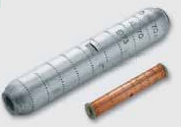 CEMBRE SPA - CEMPM70A GIUNTI NON ISOLATI, PER CONDUTTORI IN ALLUMINIO, ALDREY O RAME IN CAVI CORDATI B.T.