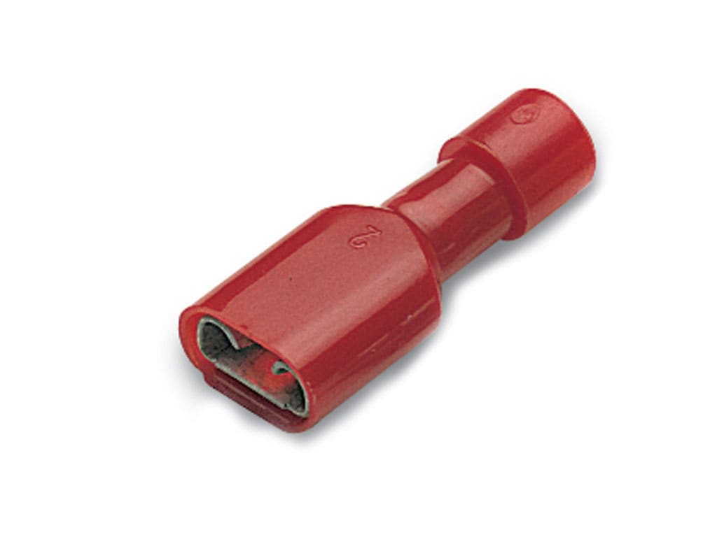 CEMBRE SPA - CEMRF-F405P INNESTO FEMMINA ROSSO 4,8X0,5 TUTTO ISOL